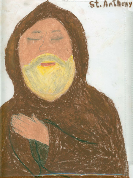 Saint Anthony Drawing
